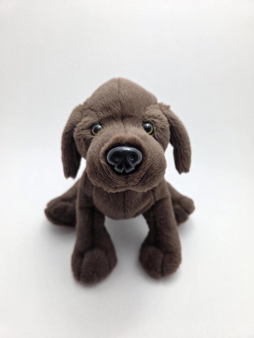 Vintage Webkinz Cocoa Chocolate Lab Dog Plush with No Tag (8 inch)